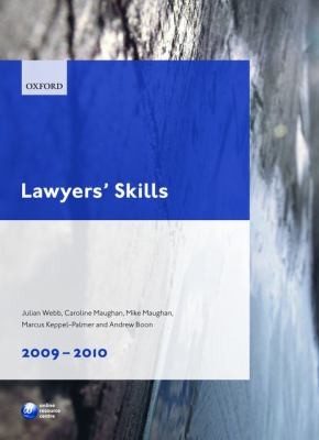 Cover for Lawyers Skills 200910