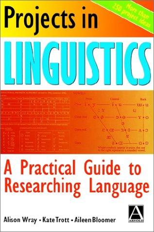 Cover for Projects in linguistics