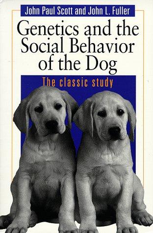 Cover for Genetics and the Social Behavior of the Dog