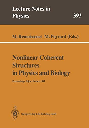 Cover for Nonlinear Coherent Structures in Physics and Biology
