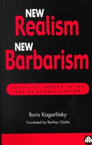 Cover for New Realism, New Barbarism