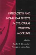 Cover for Interaction and nonlinear effects in structural equation modeling