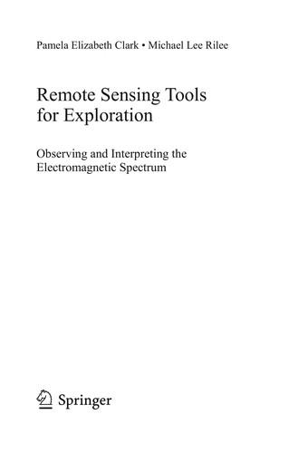 Cover for Remote sensing tools for exploration