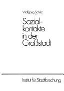 Cover for Sozialkontakte in der Grossstadt