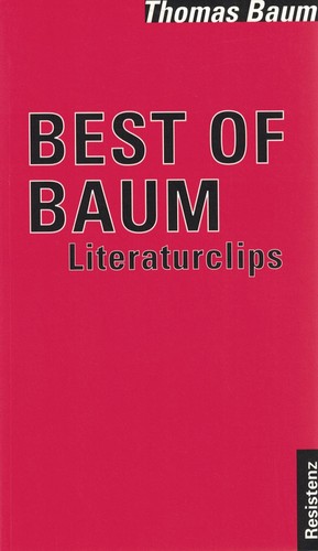 Cover for Best of Baum