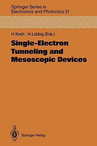 Cover for Single-Electron Tunneling and Mesoscopic Devices