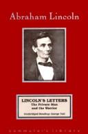 Cover for Lincoln's Letters