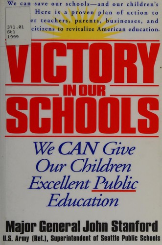 Cover for Victory in our schools