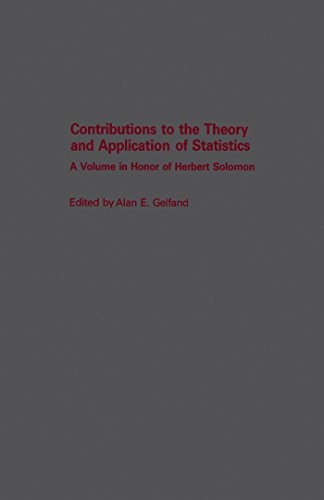 Cover for Contributions to the Theory and Application of Statistics