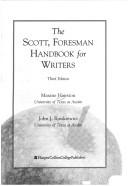 Cover for The Scott, Foresman handbook for writers