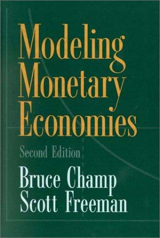 Cover for Modeling Monetary Economies