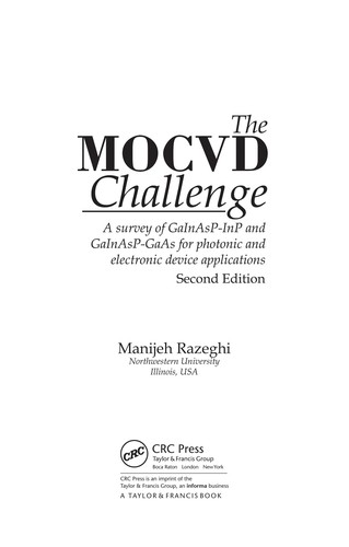 Cover for The MOCVD challenge