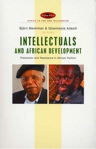 Cover for Intellectuals and African Development