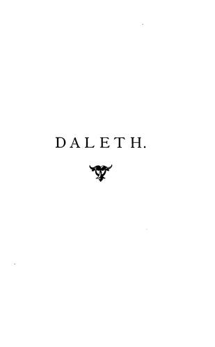 Cover for Daleth