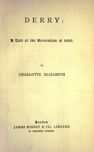 Cover for Derry