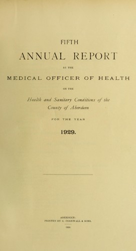 Cover for [Report 1929]
