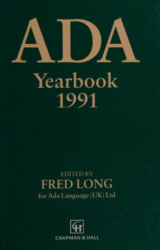 Cover for Ada Yearbook 1991