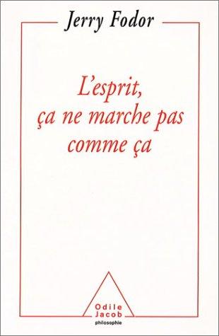 Cover for L'esprit, ça ne marche pas comme ça