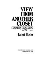 Cover for View from another closet