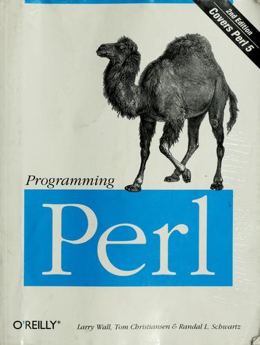 Cover for Programming Perl