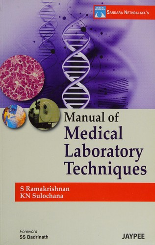 Cover for Manual of Medical Laboratory Techniques