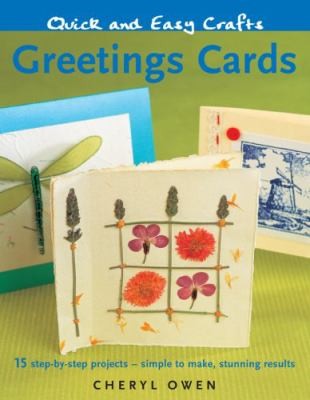 Cover for Greetings Cards 15 Stepbystep Projects Simple To Make Stunning Results