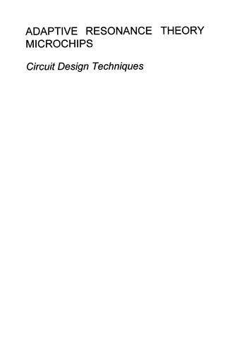Cover for Adaptive Resonance Theory Microchips