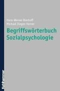 Cover for Begriffswörterbuch Sozialpsychologie.