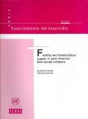 Cover for Fertility and female labour supply in Latin America
