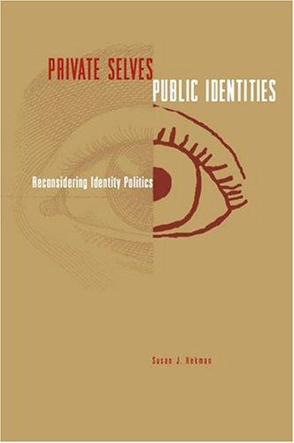 Cover for Private Selves, Public Identities