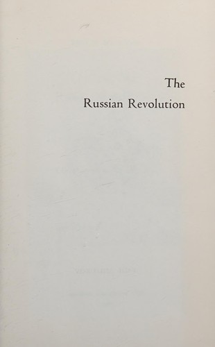 Cover for The Russian Revolution