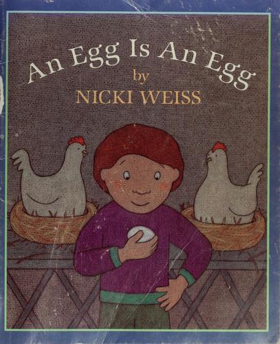 Cover for An egg is an egg