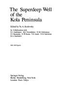 Cover for The Superdeep well of the Kola Peninsula