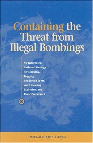 Cover for Containing the Threat from Illegal Bombings