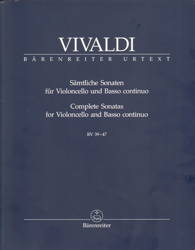 Cover for Sämtliche Sonaten für Violoncello und Basso continuo