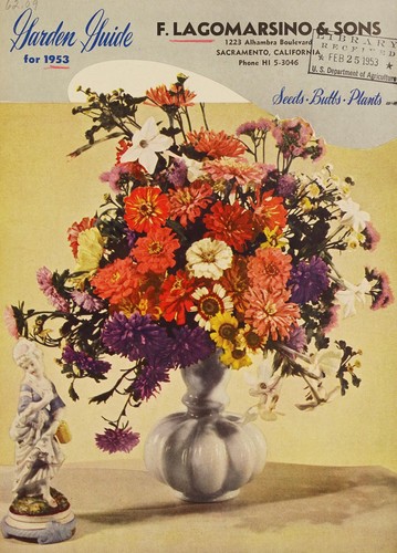 Cover for Garden guide for 1953