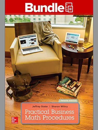 Cover for GEN COMBO LL PRACTICAL BUSINESS MATH PROCEDURES W/HANDBOOK; CONNECT ACCESS CARD