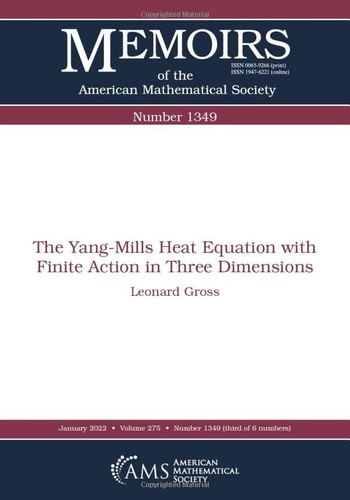 Cover for Yang-Mills Heat Equation with Finite Action in Three Dimensions
