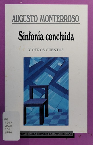 Cover for Sinfonía concluida y otros cuentos
