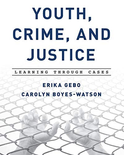 Cover for Youth, Crime, and Justice