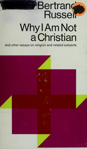 Cover for Why I am not a Christian