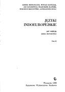 Cover for Języki indoeuropejskie