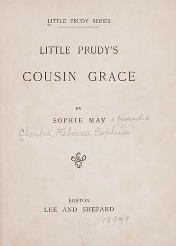 Cover for Little Prudy's Cousin Grace