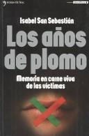 Cover for Los años de plomo