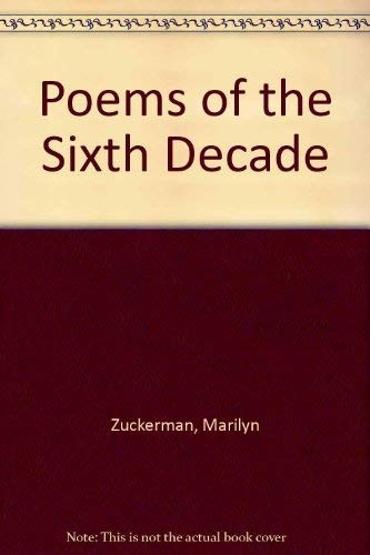 Cover for Poems of the sixth decade