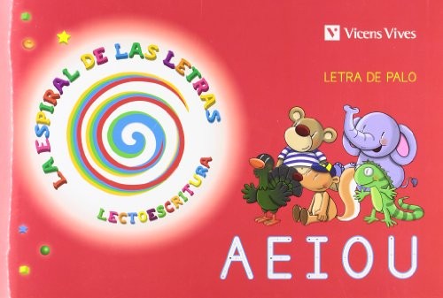 Cover for Espiral Letras. Lectoescritura 1 Letra Palo