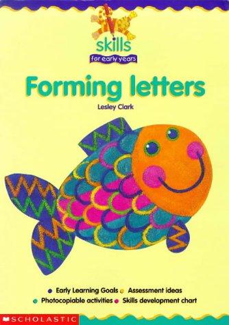 Cover for Forming Letters (Skills for Early Years)