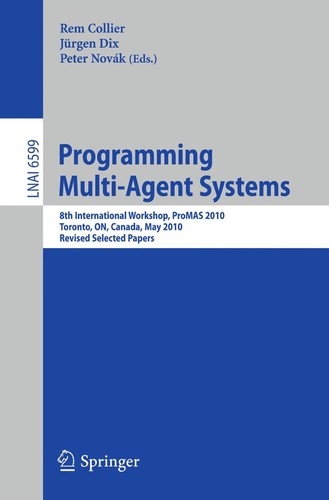 Cover for Programming Multi-Agent Systems