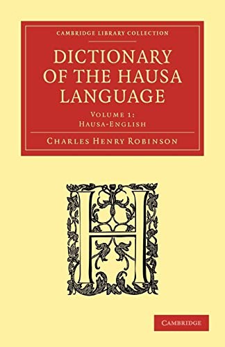 Cover for Dictionary of the Hausa Language