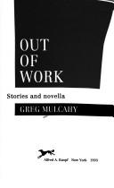 Cover for Out of work